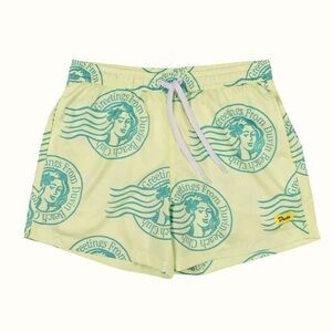 Duvin “Greetings From Duvin Beach Club” Swim Shorts (NWT)
